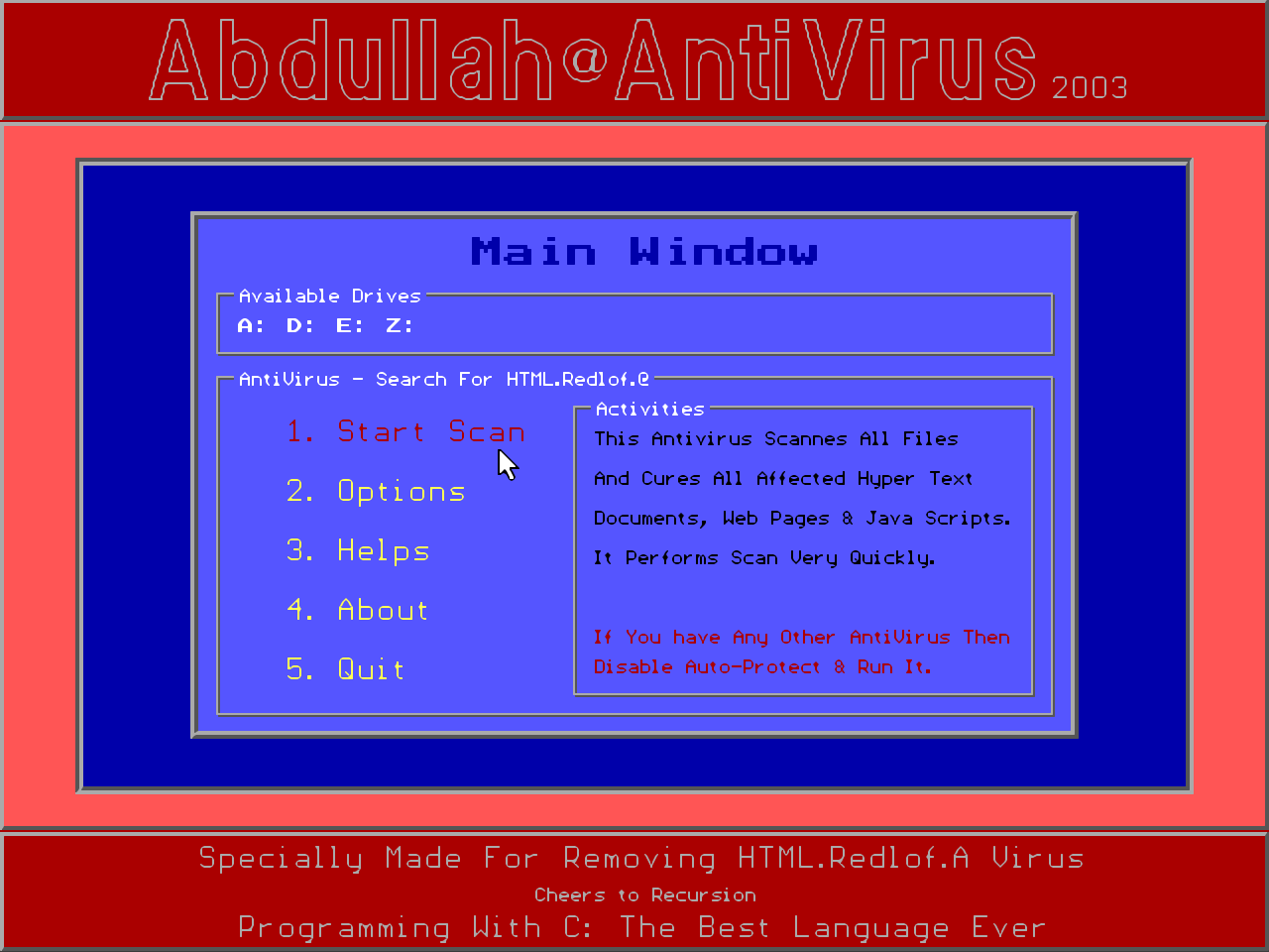 Virus Removal of Win32.Chir.B