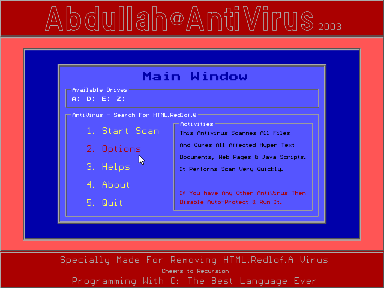 Virus Removal of Win32.Chir.B