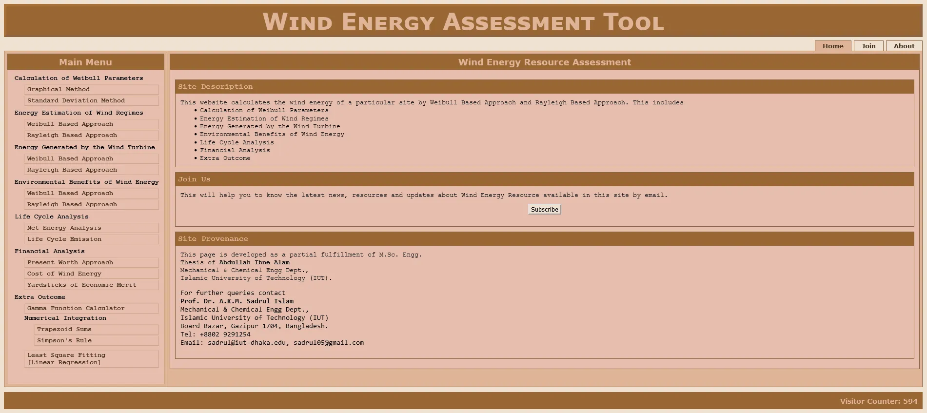 Wind Energy Assessment Tool