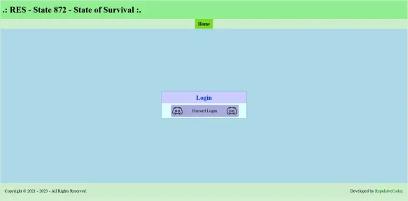 Survival Web Disc Portal